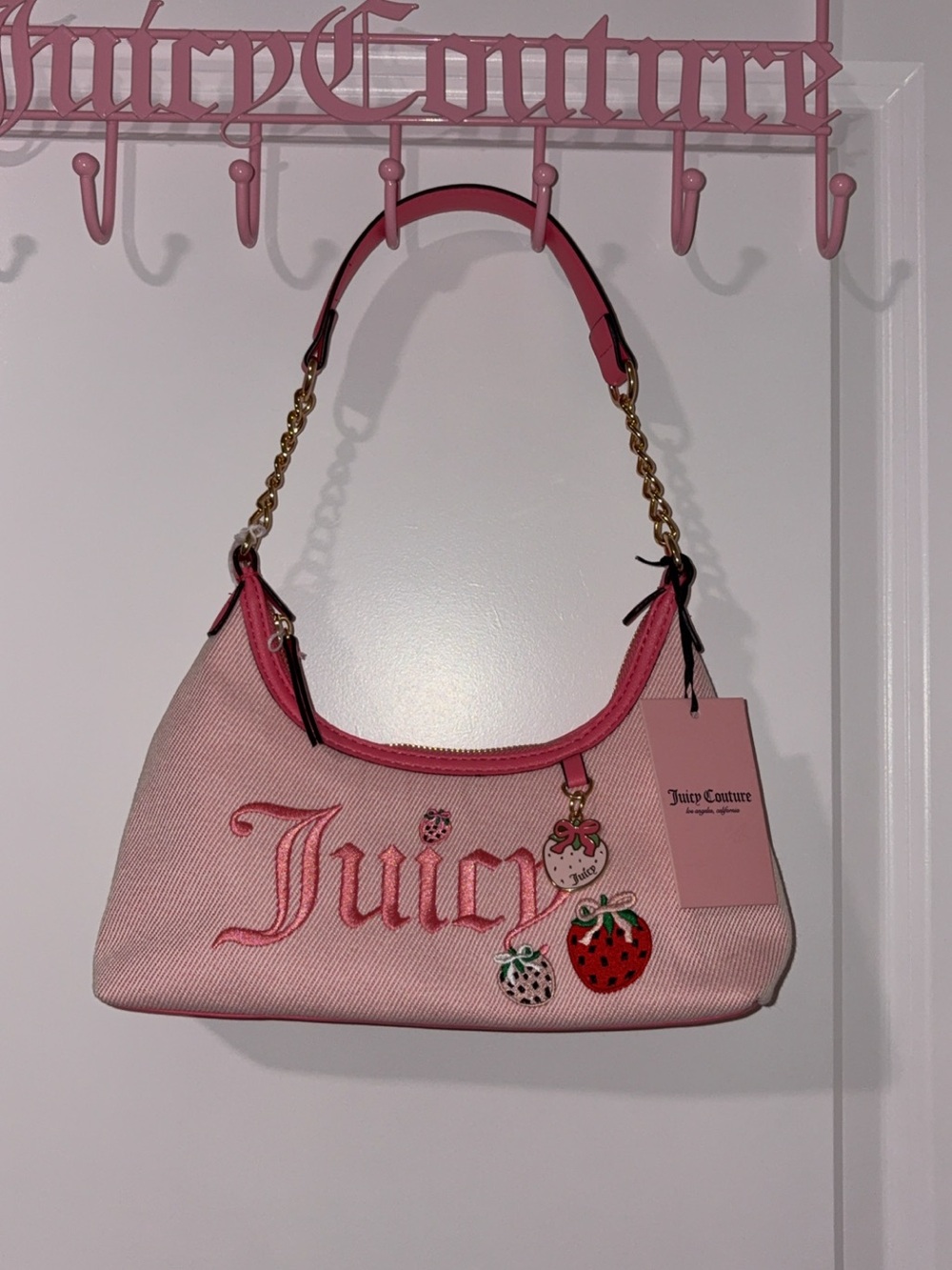 Strawberry Juicy Couture Shoulder Bag NWT